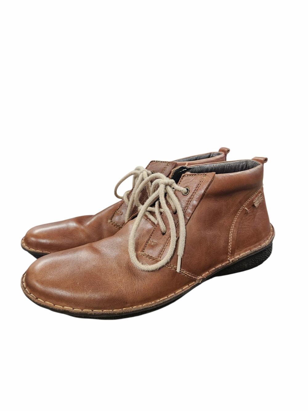 Pikolinos Men's Brown Leather Lace Up Chukka Ankle Boots Size EU 43 US 9.5
